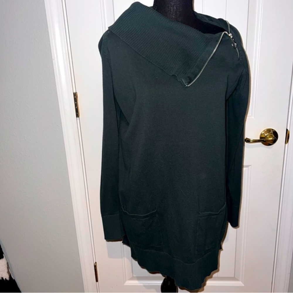 North Style- Size XL - Dark Gray Sweater Dress - Pockets in Front